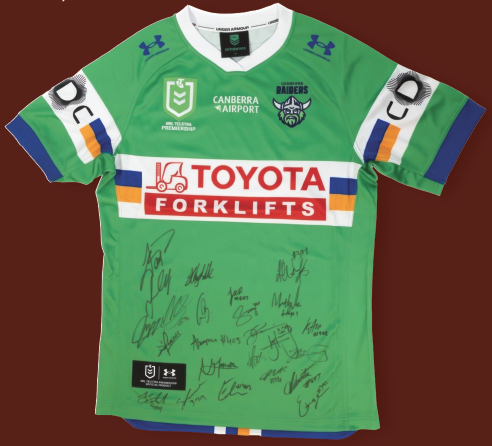 Canberra Raiders Signed Shirt
