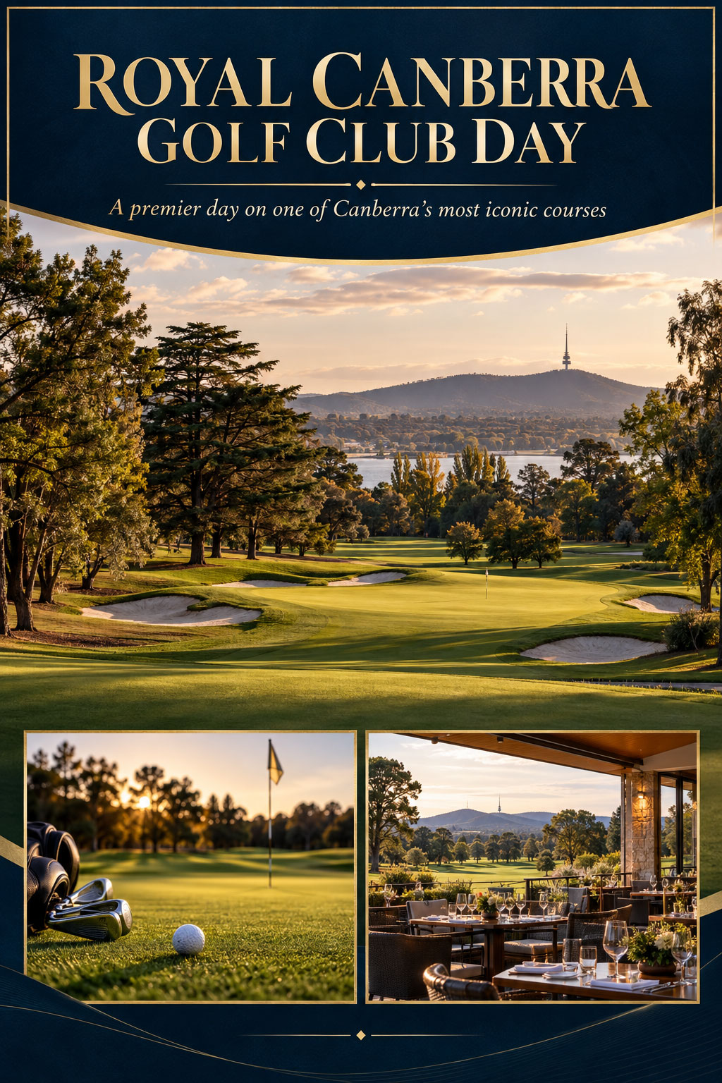 Royal Canberra Golf Club Day