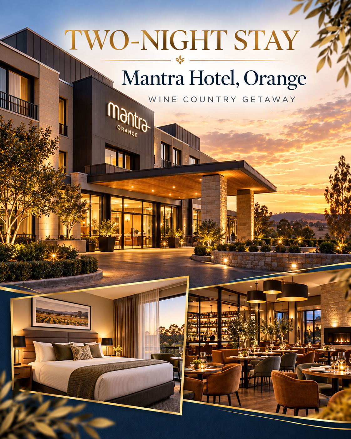 Sunrise to Orange: A Golden Country Weekend