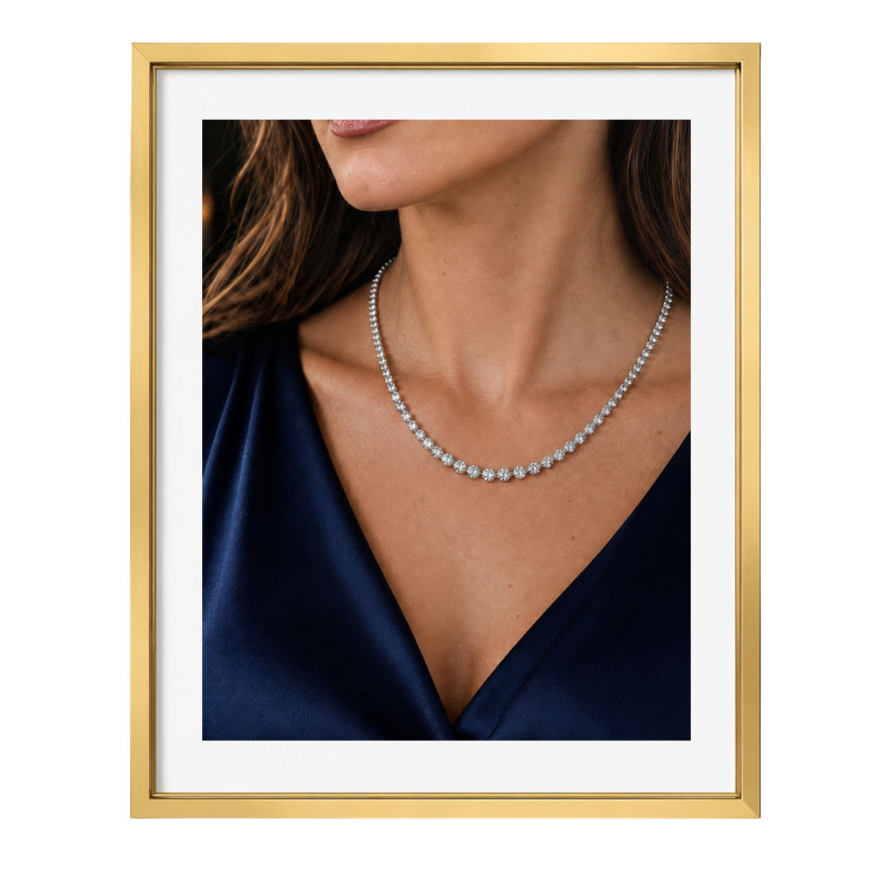 Diamond Tennis Necklace